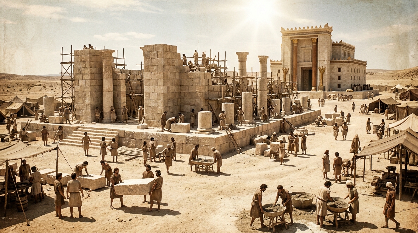 A reconstrução do Templo de Jerusalém