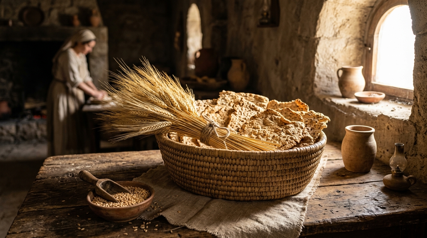 Pães Asmos e Primícias